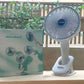 2-in-1 Rechargeable & Portable Table and Hand Fan