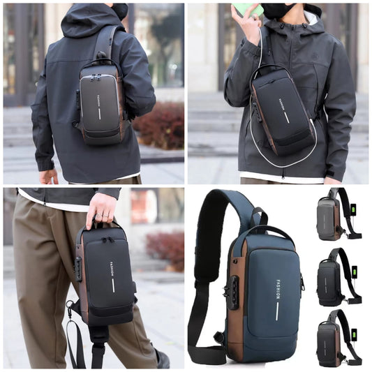 Crossbody Bag. (Waterproof & Multifunctional):